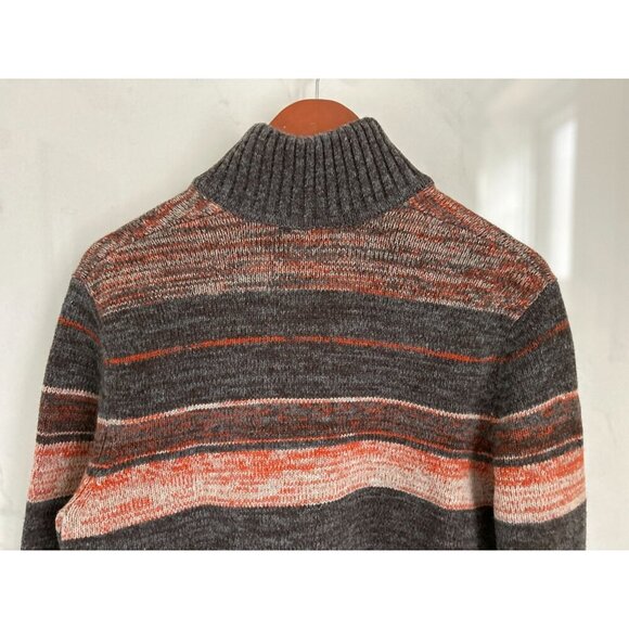 Vintage Y2K Banana Republic Pullover Fair Island 1/4 Zip Extra Fine Merino Wool - Picture 6 of 7